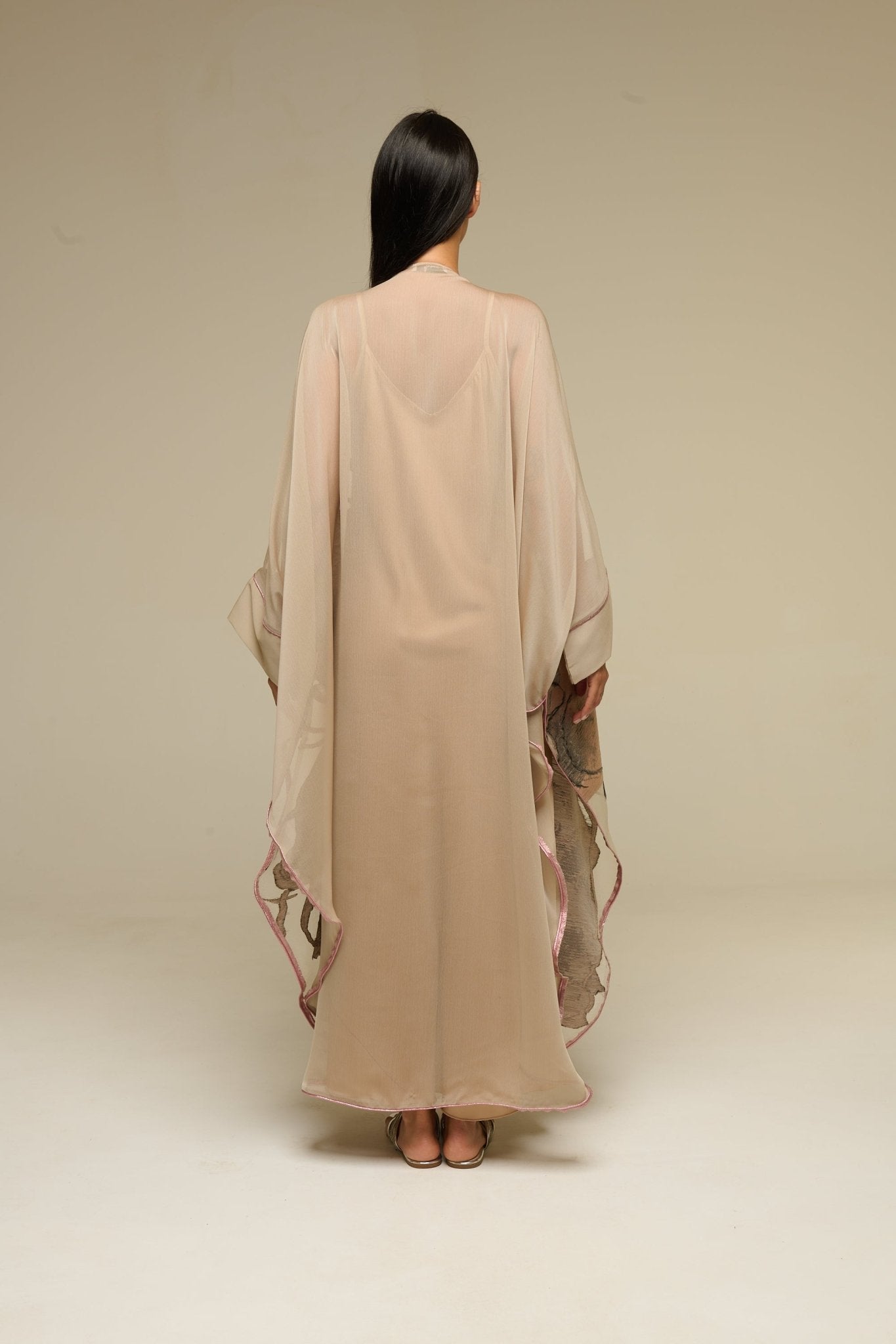 Caftano Rosa Antique - 22 Spazio Boutique