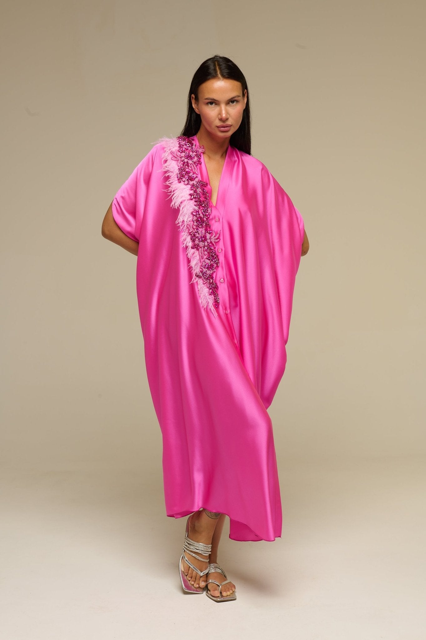 Caftano Fuxia Light - 22 Spazio Boutique