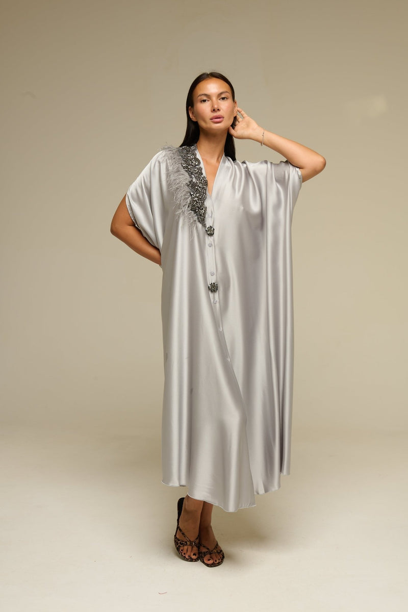 Caftano Grigio Twilight - 22 Spazio Boutique