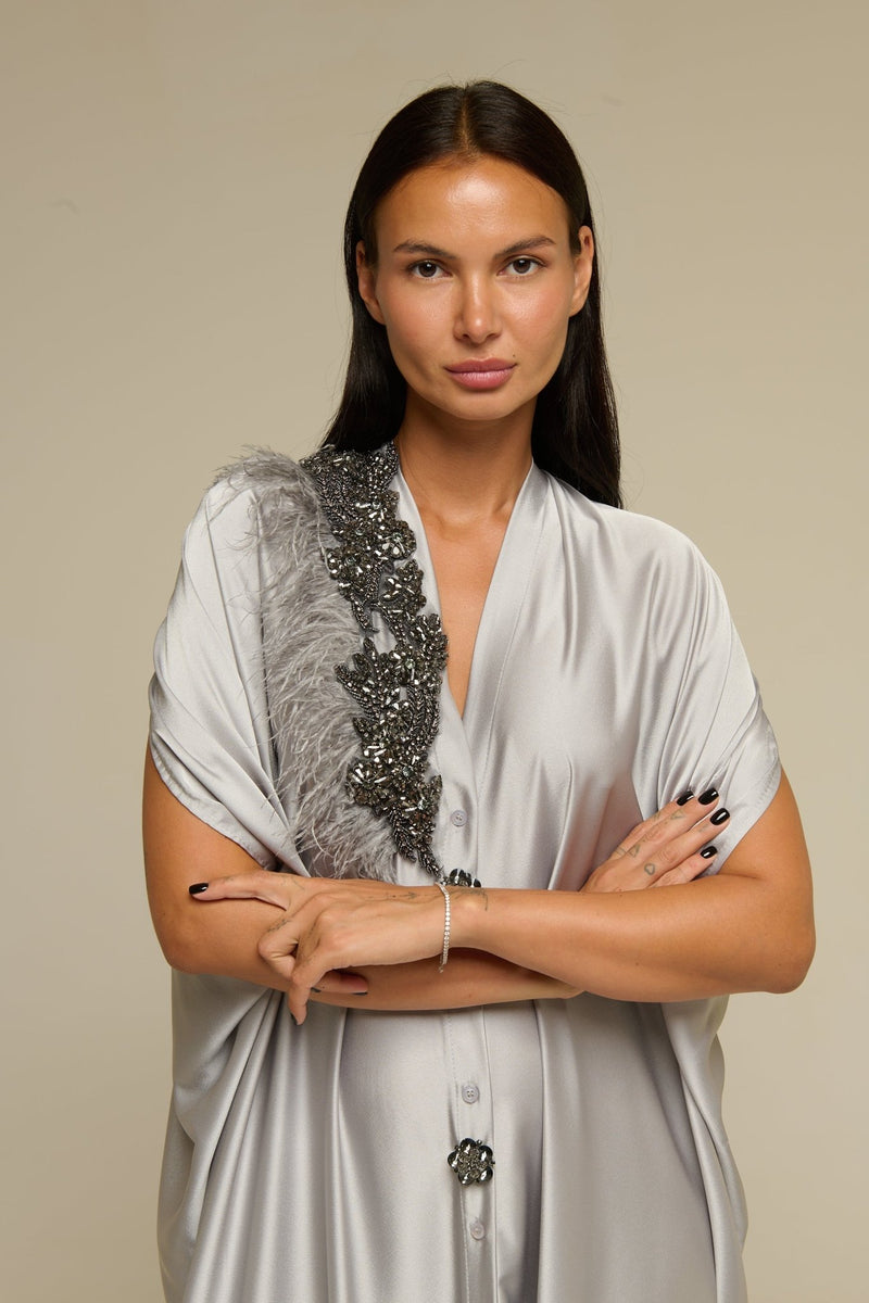 Caftano Grigio Twilight - 22 Spazio Boutique