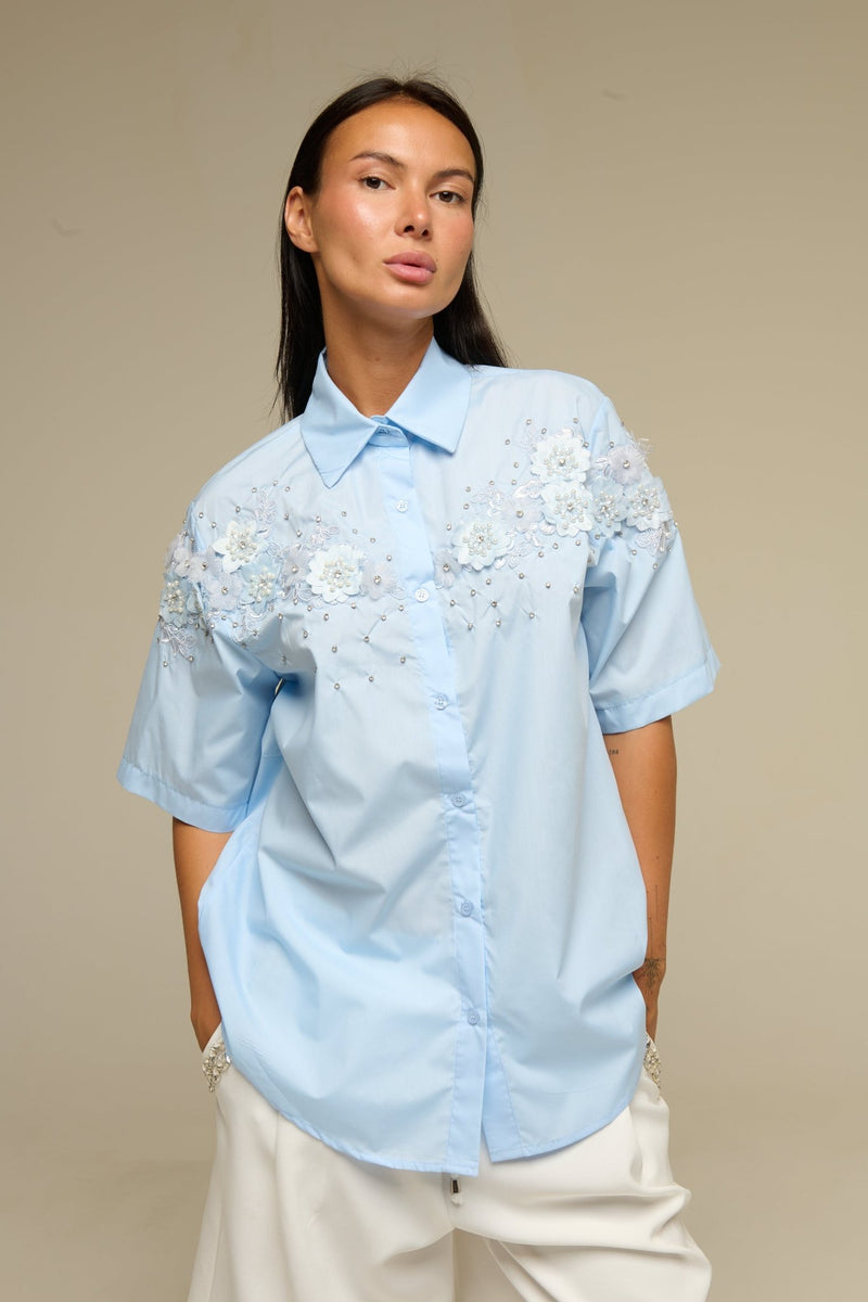Camicia Azzurra Florence - 22 Spazio Boutique