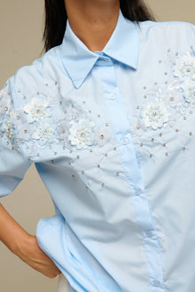 Camicia Azzurra Florence - 22 Spazio Boutique