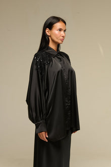 Camicia Nera Everly - 22 Spazio Boutique