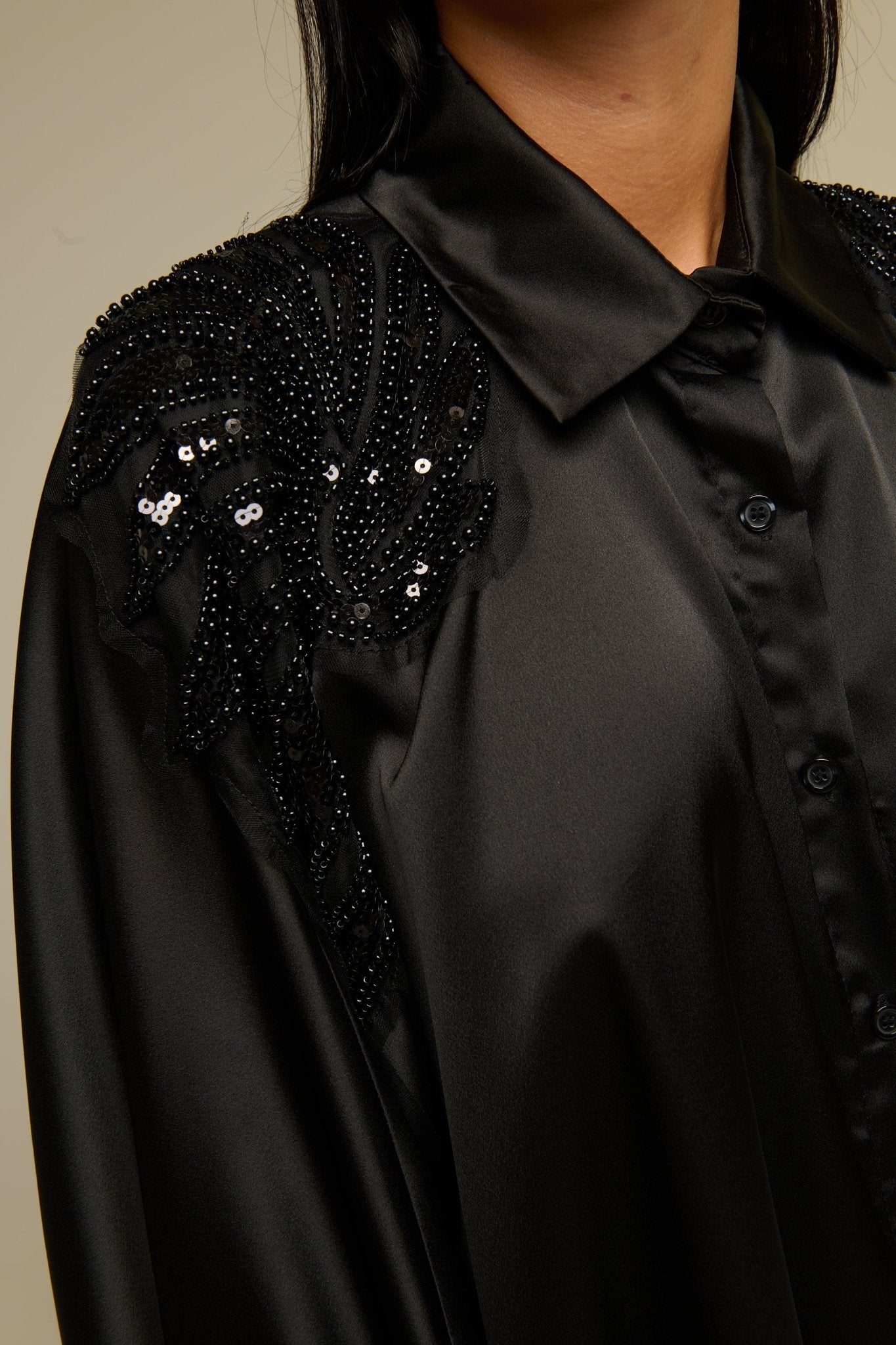 Camicia Nera Everly - 22 Spazio Boutique