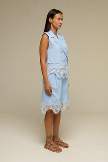 Completo Smanicato Ava Azzurro - 22 Spazio Boutique