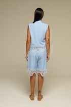 Completo Smanicato Ava Azzurro - 22 Spazio Boutique