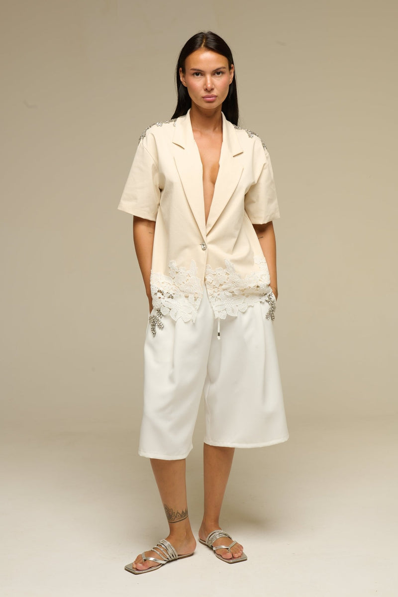 Completo Gilet Beige Camomile - 22 Spazio Boutique