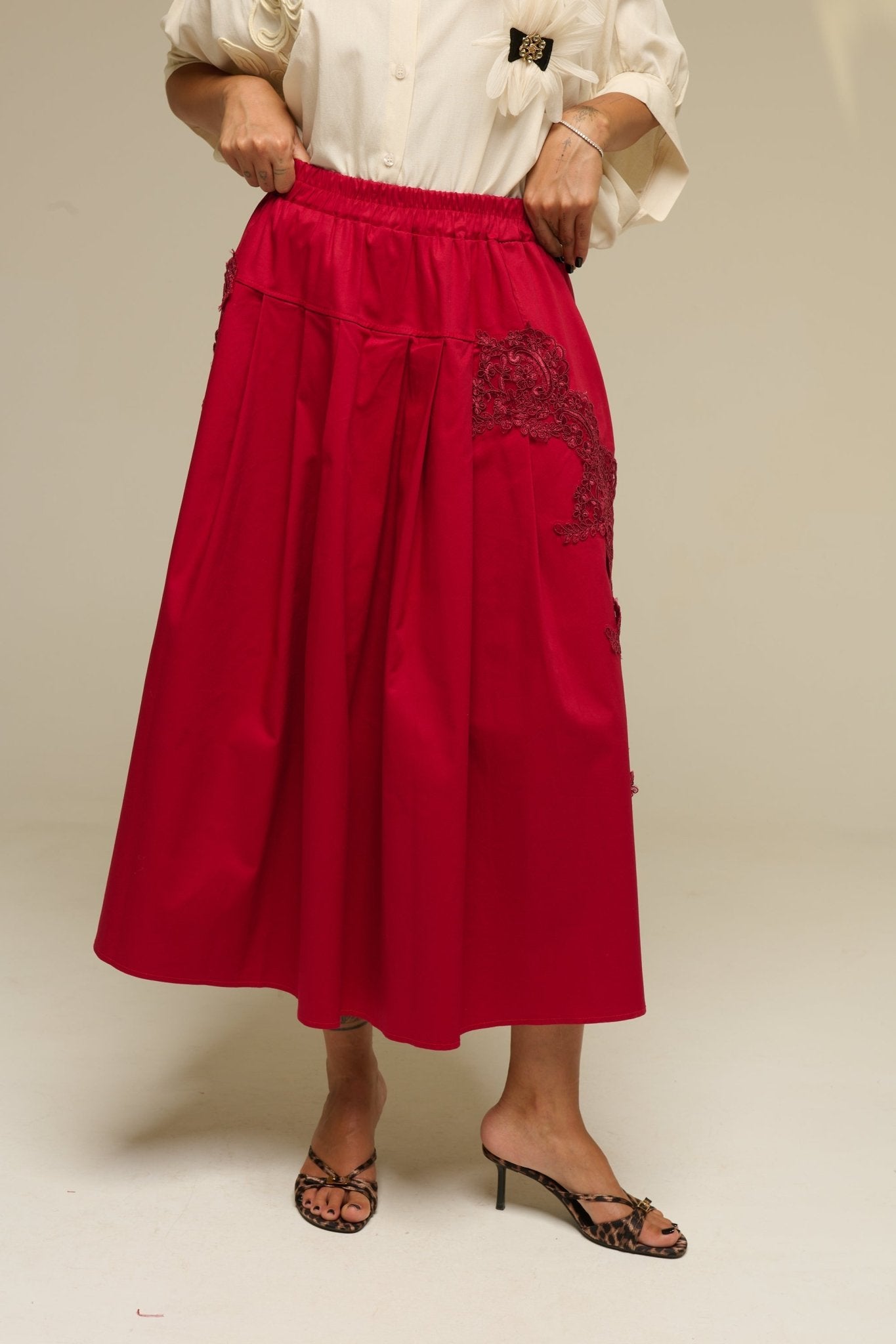 Gonna Rossa Aric - 22 Spazio Boutique
