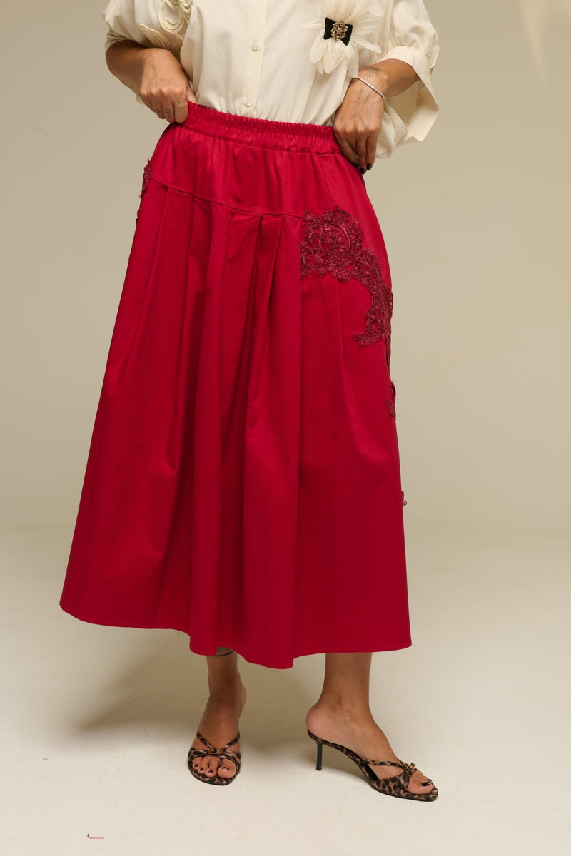 Gonna Rossa Aric - 22 Spazio Boutique