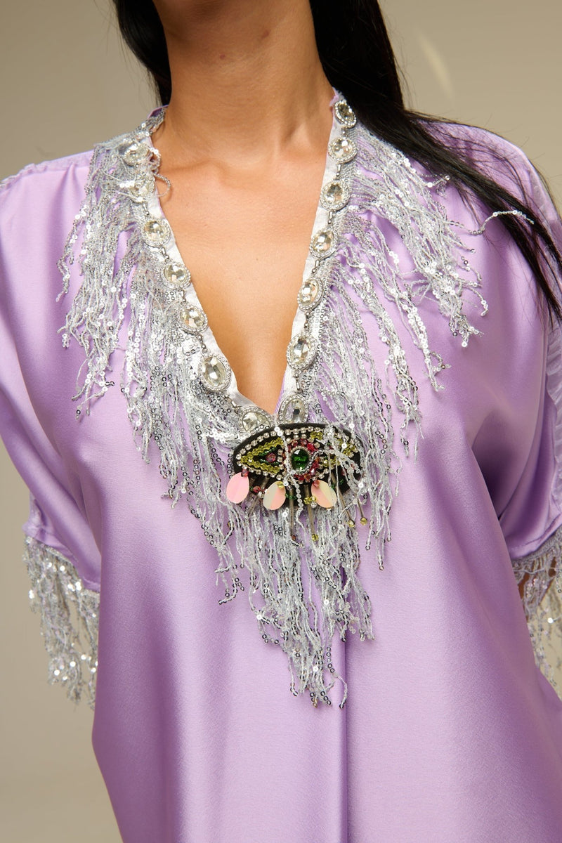 Caftano Lilla Violette - 22 Spazio Boutique