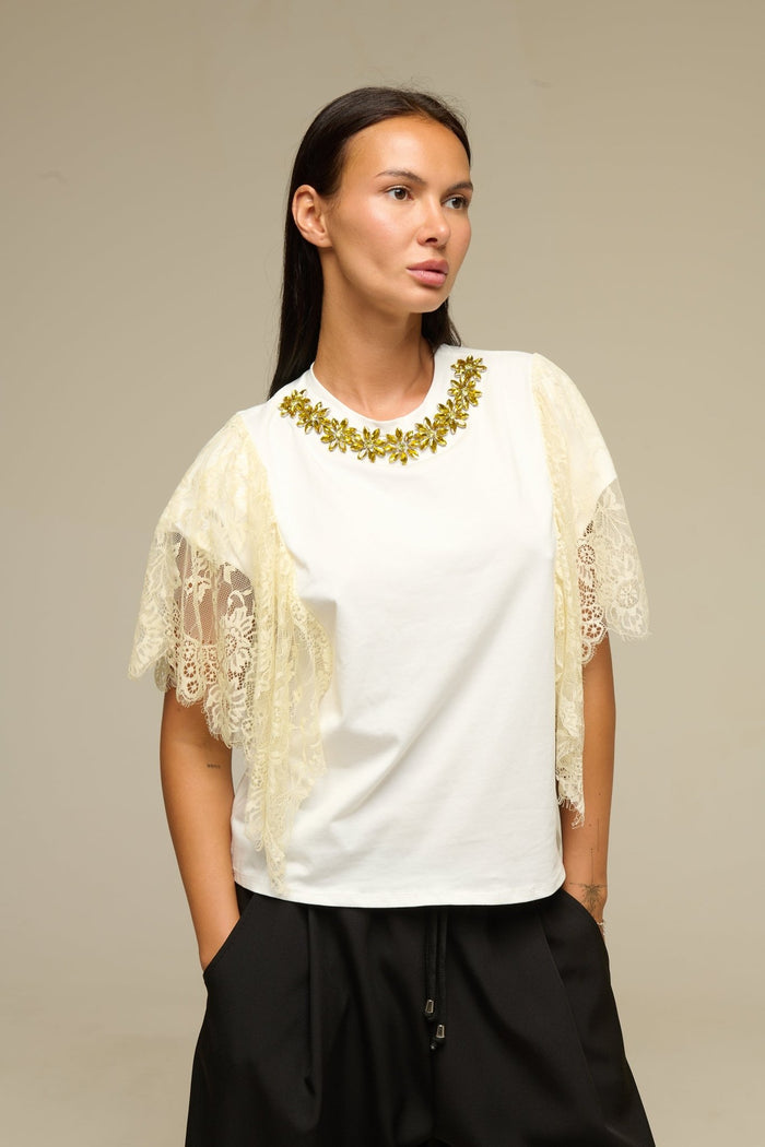 Maglia Lace Sun - 22 Spazio Boutique