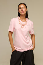 T-Shirt Rosa Coral - 22 Spazio Boutique
