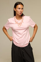 T-Shirt Rosa Coral - 22 Spazio Boutique