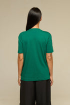 T-Shirt Verde Coral - 22 Spazio Boutique