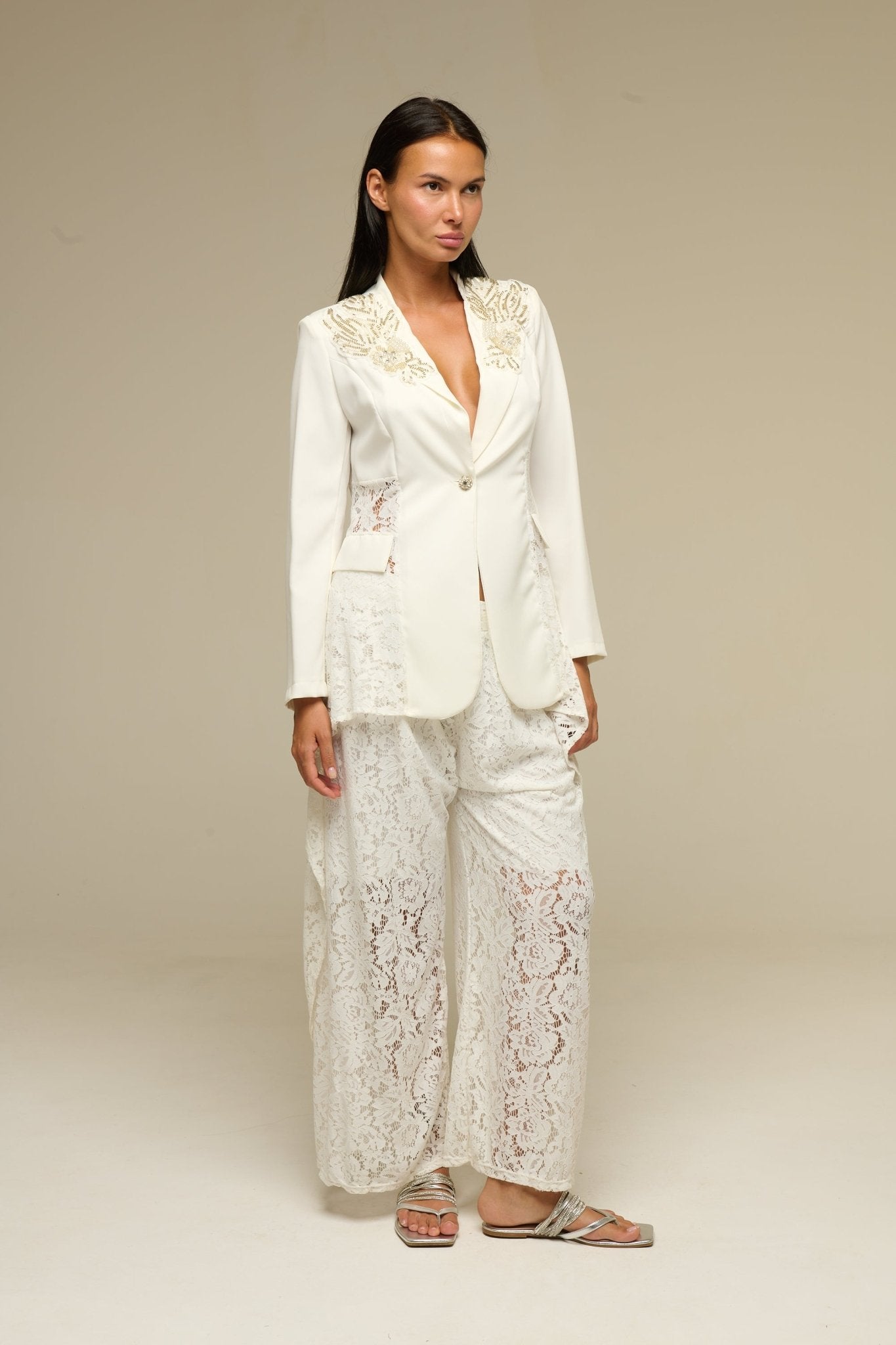 Tailleur Bianco Norely - 22 Spazio Boutique