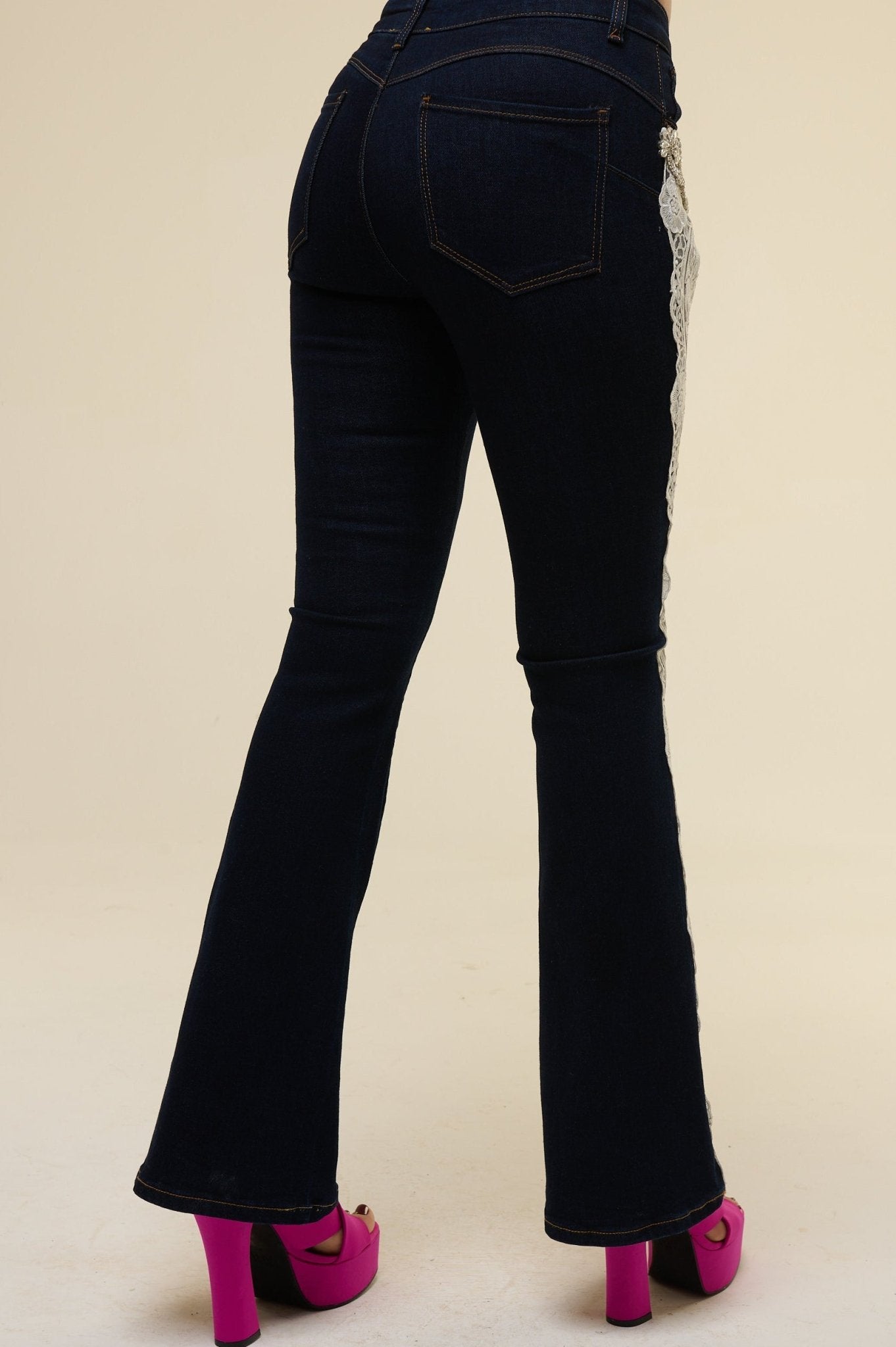 Jeans Lace Mary - 22 Spazio Boutique