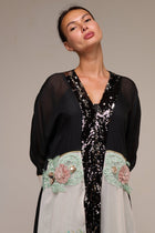 Caftano Nero Spring - 22 Spazio Boutique