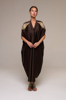 Caftano Marrone Dian - 22 Spazio Boutique