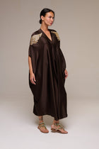Caftano Marrone Dian - 22 Spazio Boutique