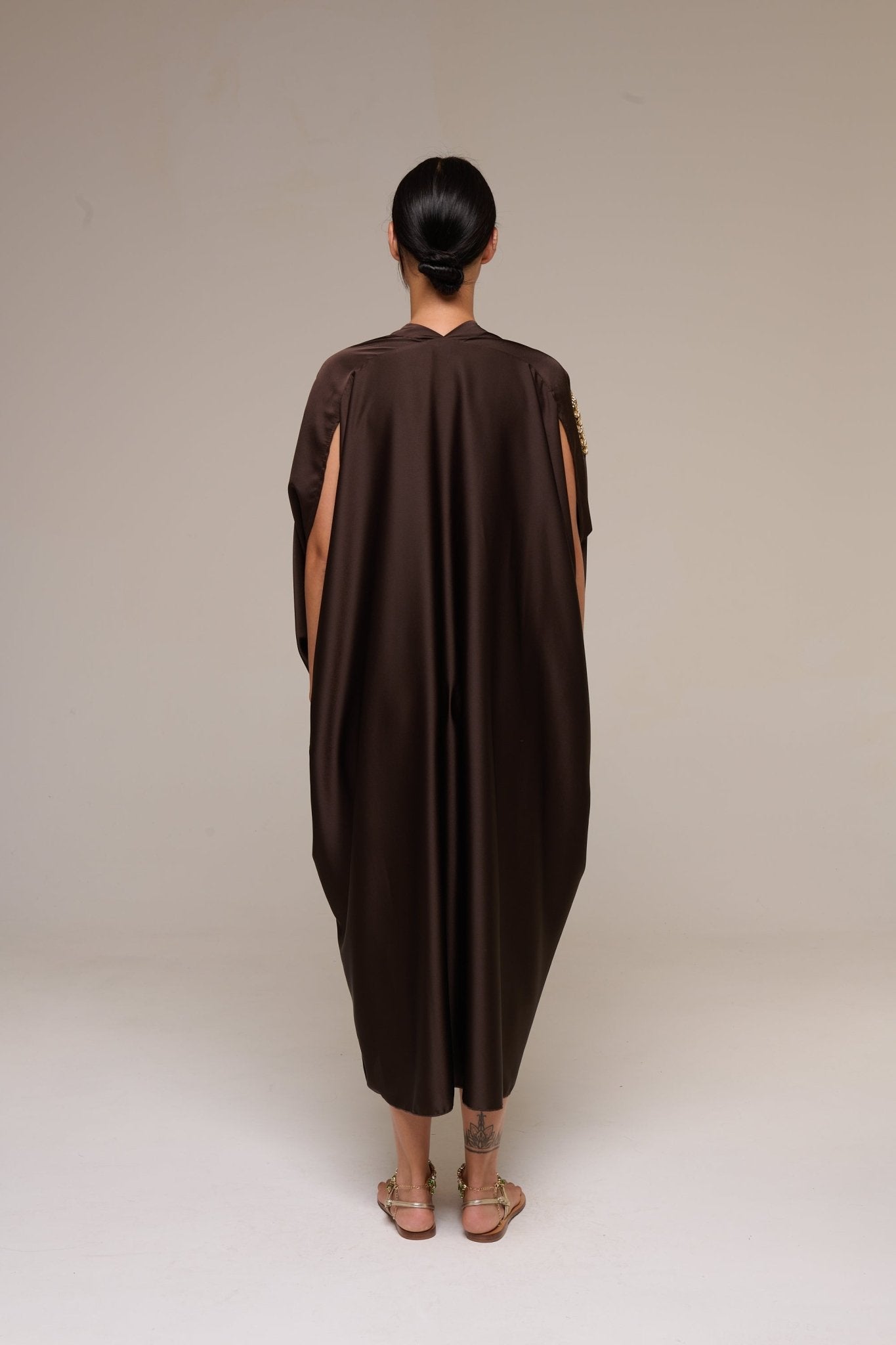 Caftano Marrone Dian - 22 Spazio Boutique