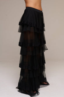 Pantalone Balze Nero - 22 Spazio Boutique
