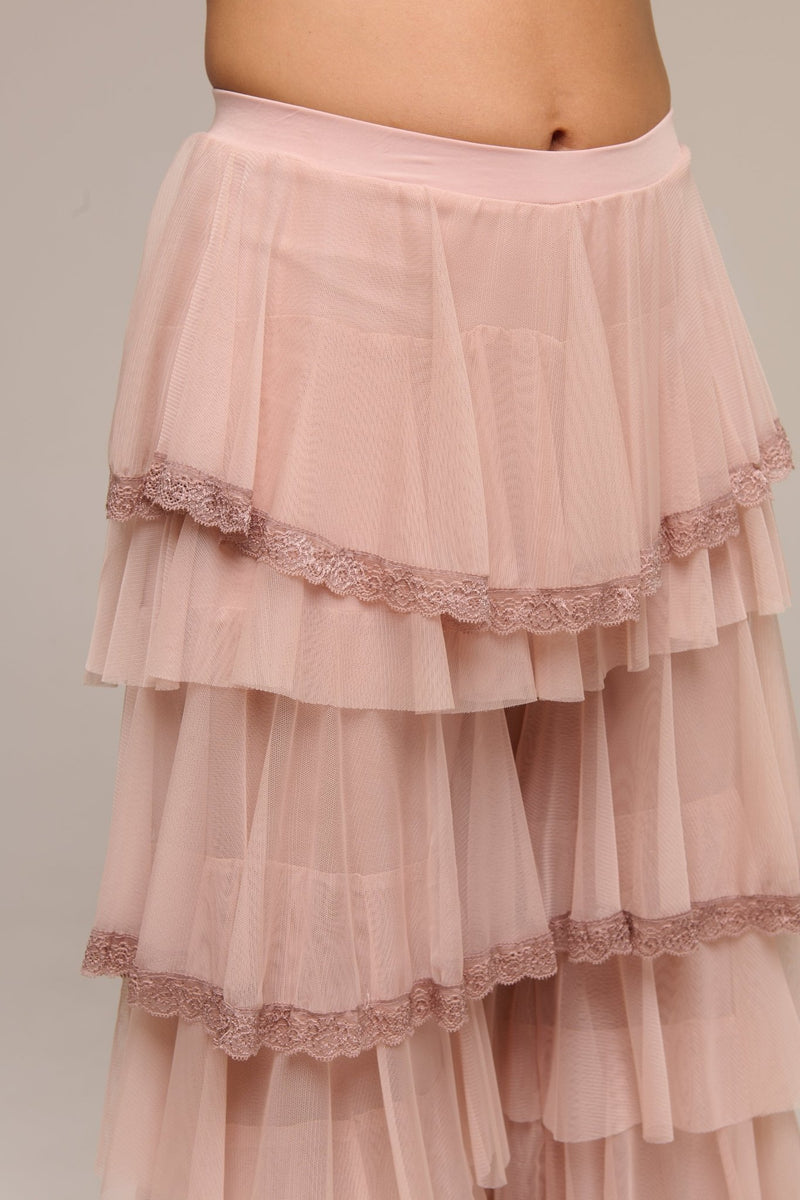 Pantalone Balze Rosa - 22 Spazio Boutique