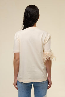 T-Shirt Beige Gioiello - 22 Spazio Boutique
