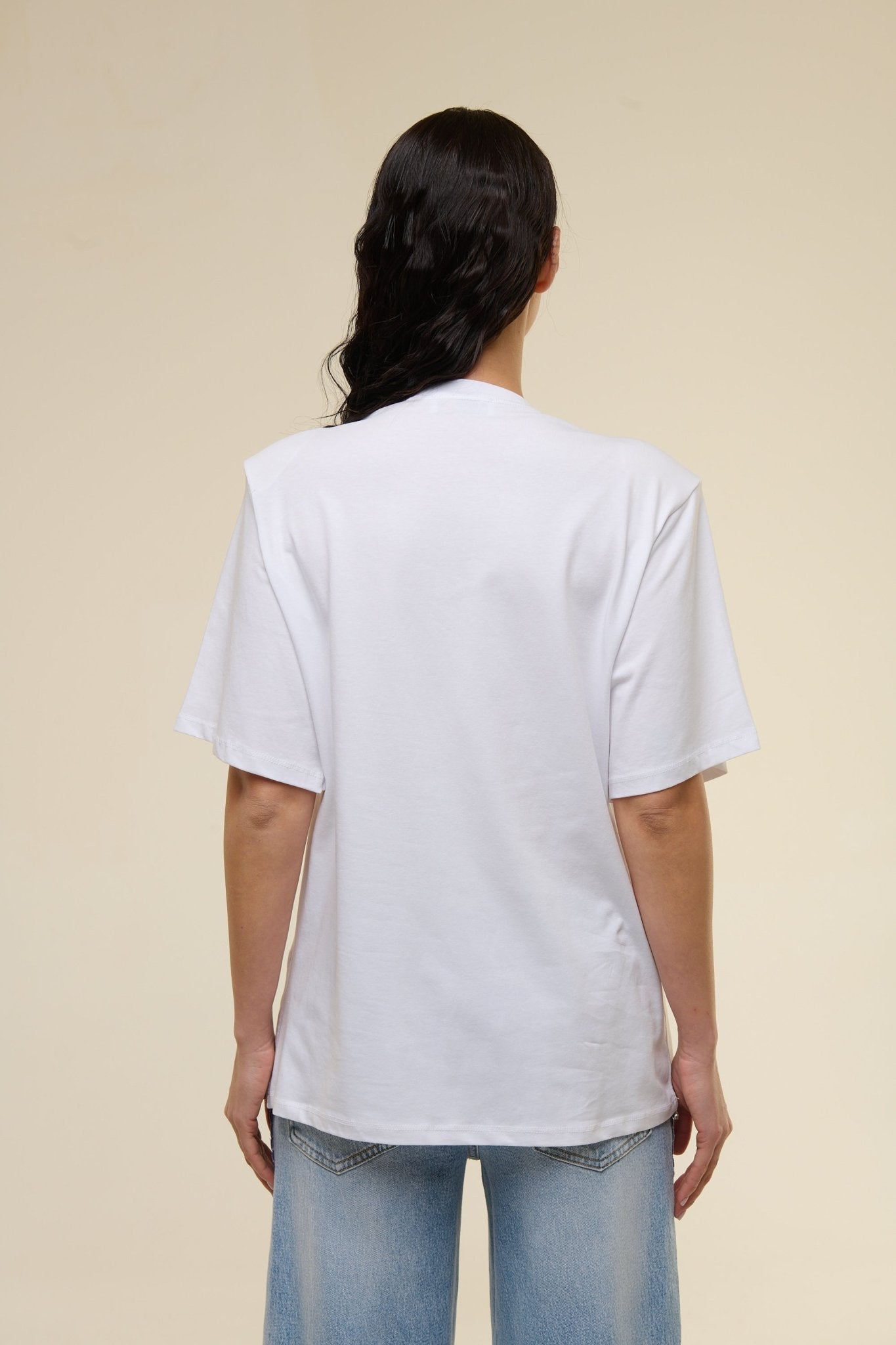 T-Shirt Bianca Gioiello - 22 Spazio Boutique