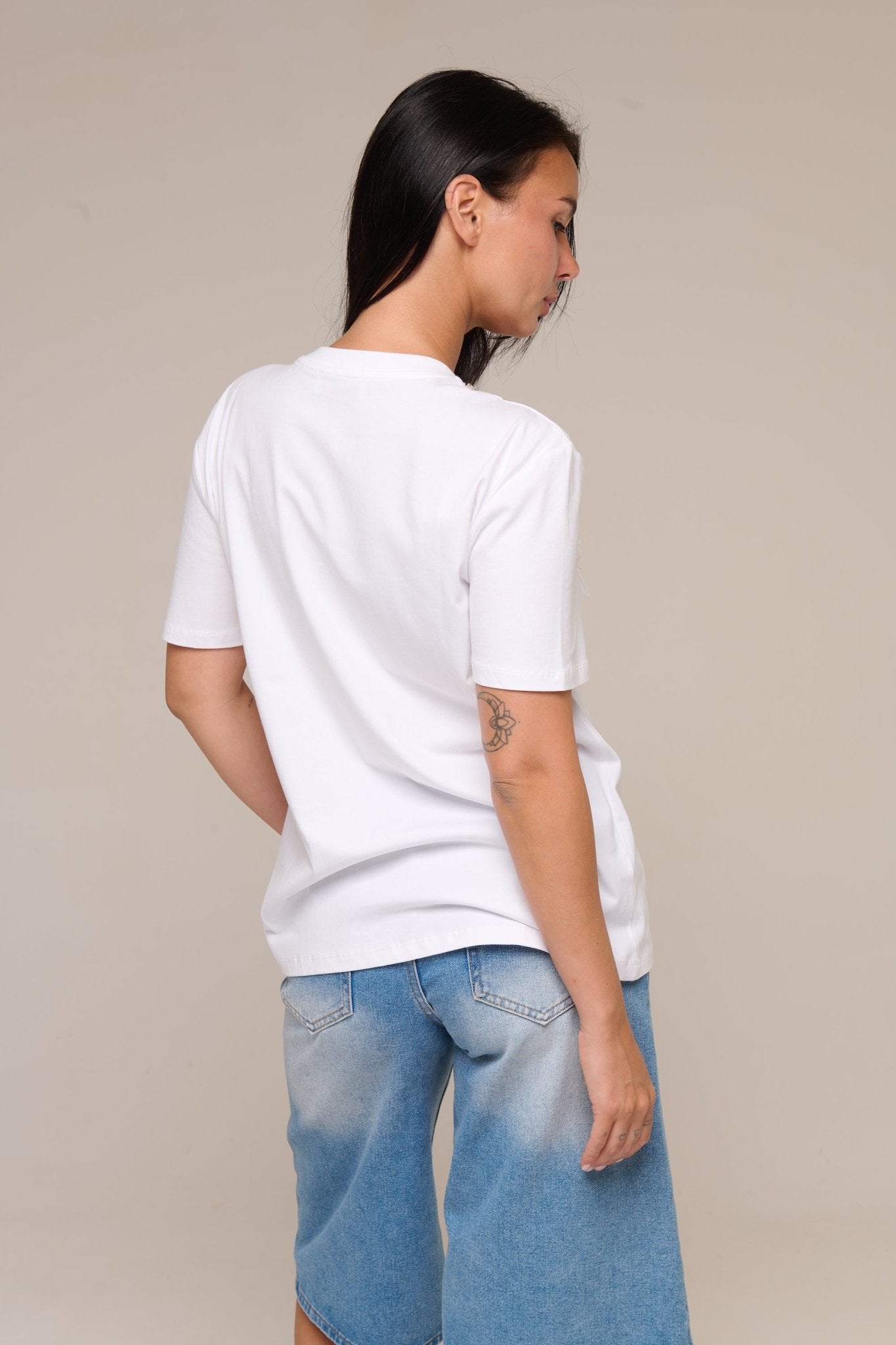 T-Shirt Bianca Patty - 22 Spazio Boutique