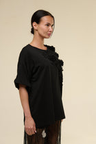 T-Shirt Nera Charlie - 22 Spazio Boutique