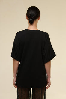 T-Shirt Nera Charlie - 22 Spazio Boutique