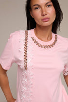 T-Shirt Rosa Shine - 22 Spazio Boutique