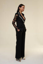 Tailleur Lace Nero - 22 Spazio Boutique