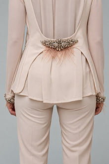 Tailleur Chiffon Beige - spazio ventidue