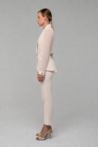 Tailleur Chiffon Beige - spazio ventidue