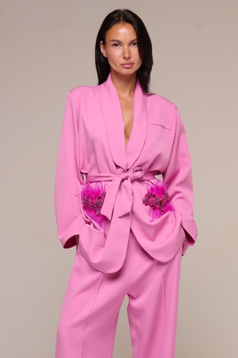 Tailleur Hot Pink - 22 Spazio Boutique