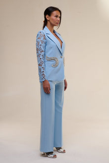 Tailleur Lace Azzurro - 22 Spazio Boutique