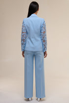 Tailleur Lace Azzurro - 22 Spazio Boutique