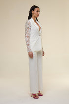 Tailleur Lace Bianco - 22 Spazio Boutique