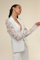 Tailleur Lace Bianco - 22 Spazio Boutique