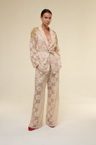 Tailleur Pizzo Gaya Beige - 22 Spazio Boutique