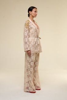 Tailleur Pizzo Gaya Beige - 22 Spazio Boutique