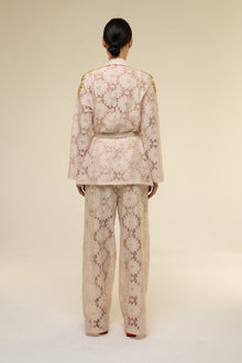 Tailleur Pizzo Gaya Beige - 22 Spazio Boutique