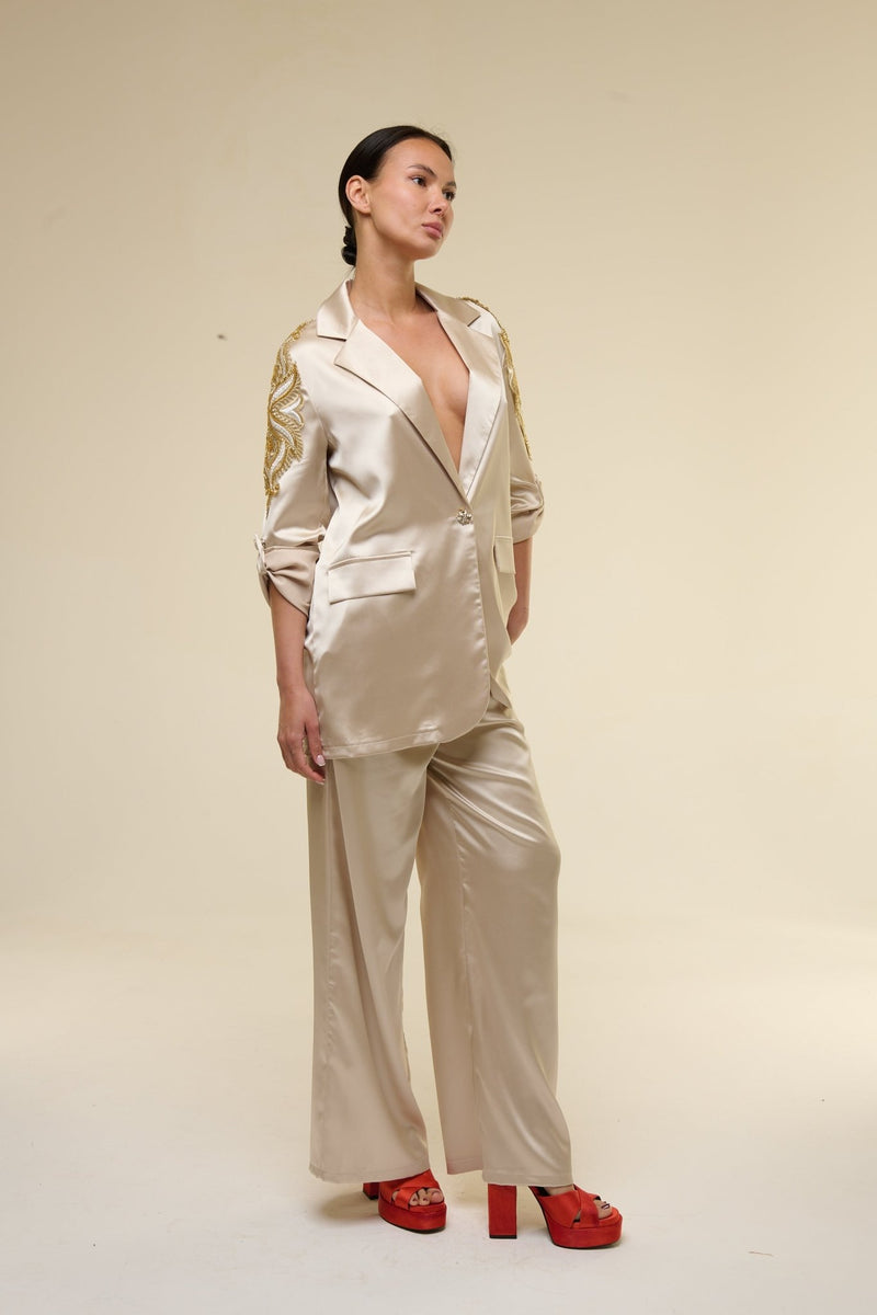 Tailleur Raso Golden - 22 Spazio Boutique