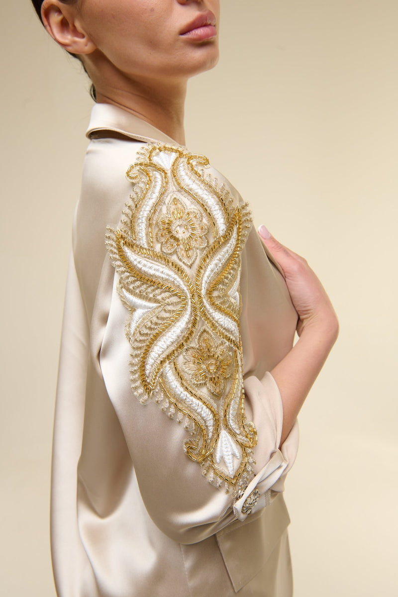 Tailleur Raso Golden - 22 Spazio Boutique