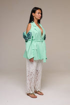 Tailleur Over Rose Verde - 22 Spazio Boutique