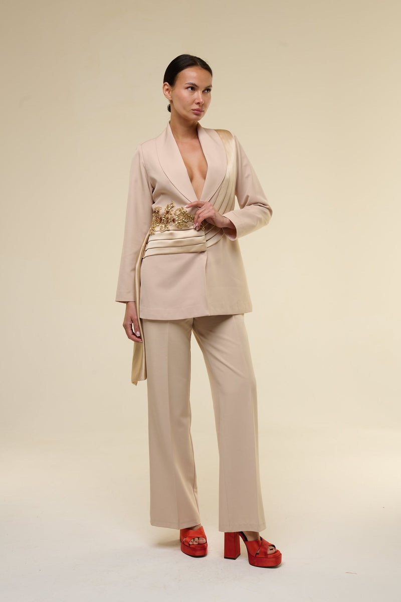 Tailleur Adele Beige - 22 Spazio Boutique