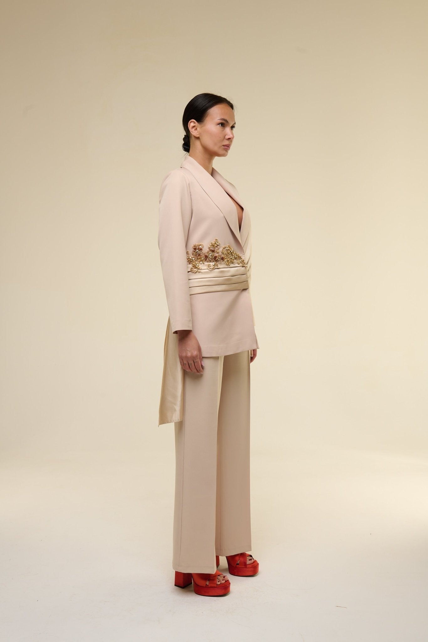 Tailleur Adele Beige - 22 Spazio Boutique