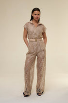 Tuta Pizzo Sandy Beige - 22 Spazio Boutique