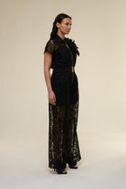 Tuta Pizzo Sandy Nera - 22 Spazio Boutique